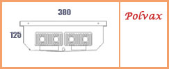 Polvax KMD 380.125.