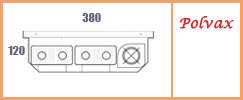 Polvax KVM 380.120.