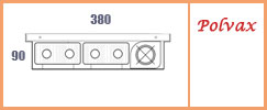 Polvax KVM 380.90.